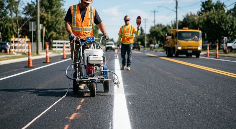 Asphalt Painting in Temecula, CA