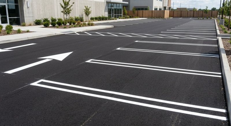 Asphalt Striping in Gwinnett County, GA
