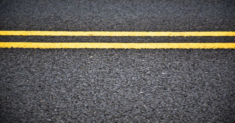 Fall Asphalt Striping