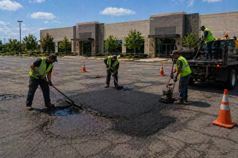 Church Parking Lot Repair in Bluffton, SC