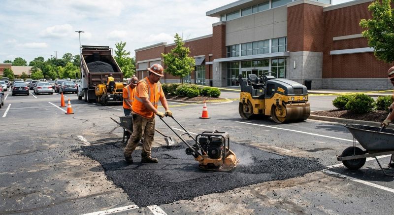 Church Parking Lot Repair in Pasadena, CA