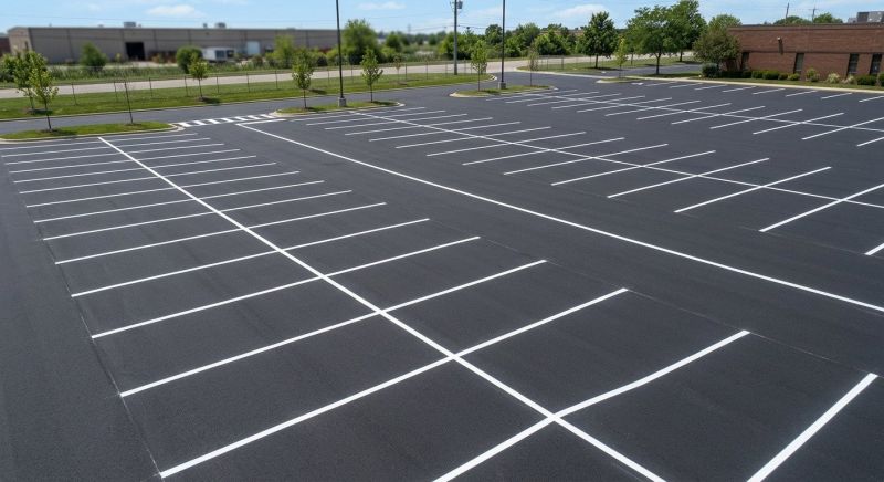 Church Parking Lot Striping in Canton, GA