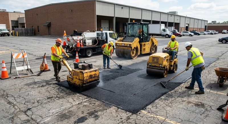 Commercial Pavement Repair in Orange County, CA