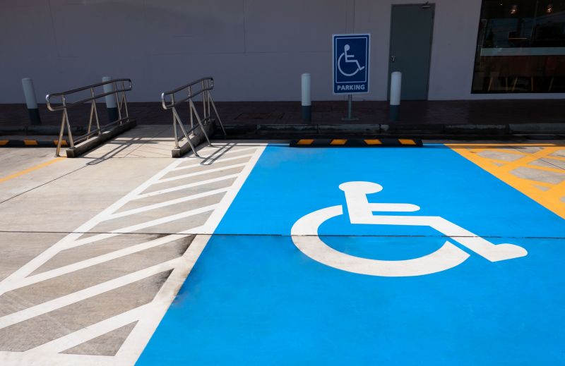 Disability Parking Marking in Palm Springs, CA