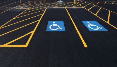 Disability Parking Marking in Katy, TX