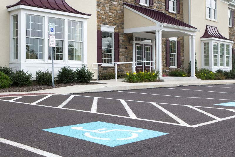 Disability Parking Marking in Orange County, CA