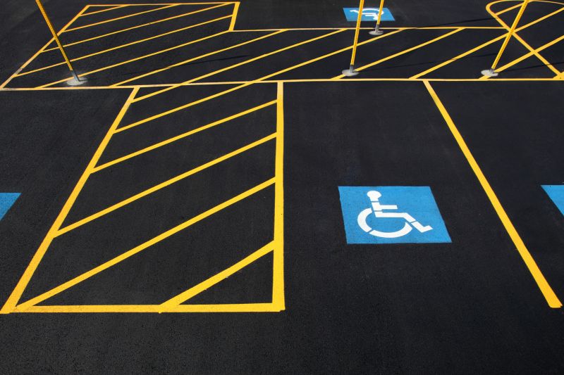 Disability Parking Marking in Suwanee, GA