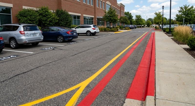 Fire Lane Marking in Orange County, CA