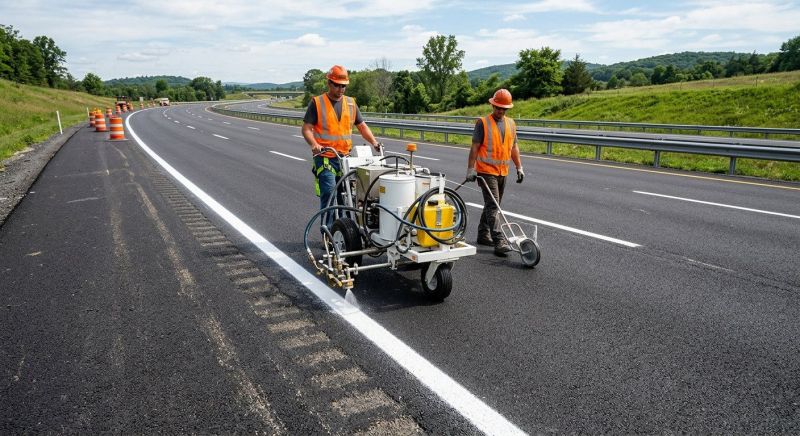 Line Striping Service in Los Angeles, CA