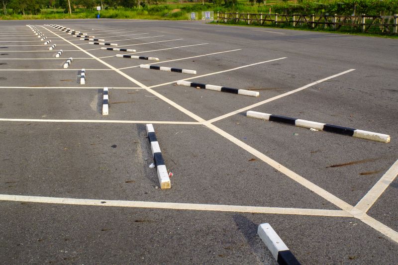 Parking Area Striping in Gwinnett County, GA