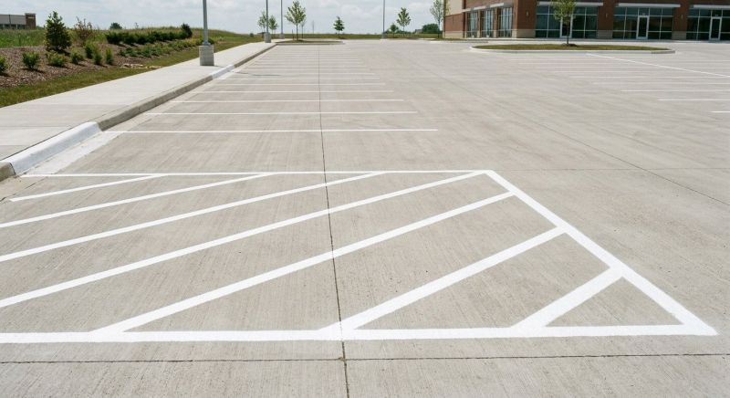 Parking Garage Striping in Savannah, GA