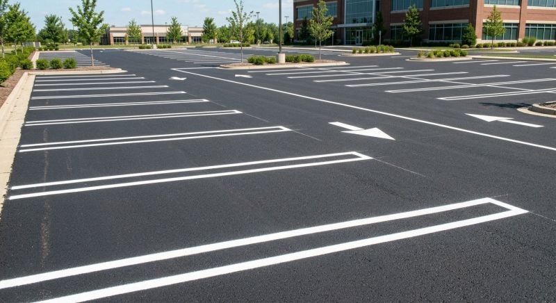 Parking Lot Painting in Gwinnett County, GA