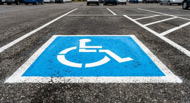 Parking Space Marking in Acworth, GA