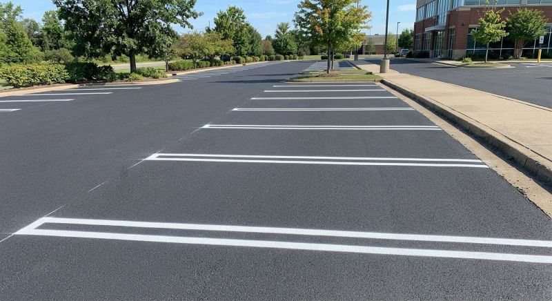 Parking Space Marking in Canton, GA