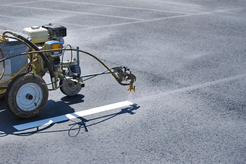Parking Space Marking in Roswell, GA