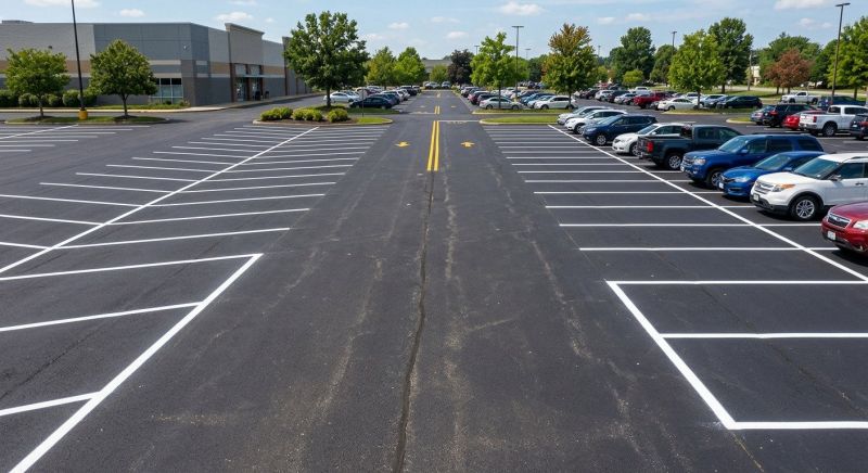 Commercial Asphalt Painting in Orange County, CA