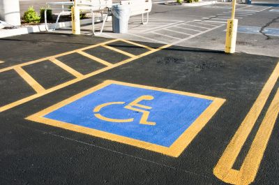 Disability Parking Marking in Houston, TX